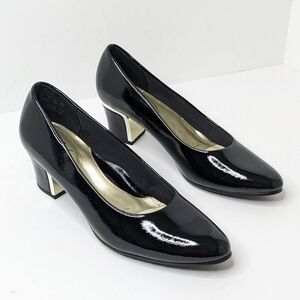 Soft Style Deanna Pumps, Black, Women's 8